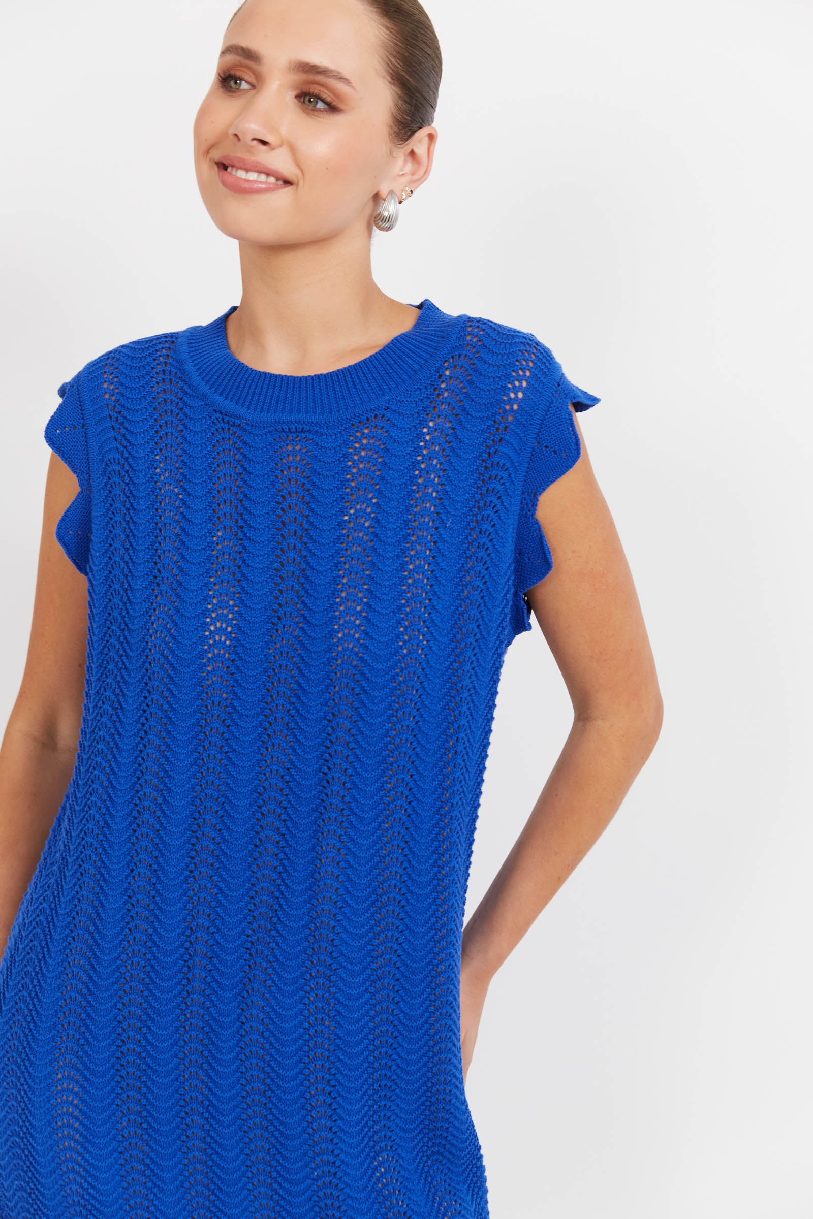 Jamaica Knit Dress - Azul