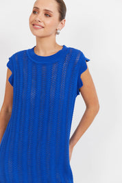 Jamaica Knit Dress - Azul