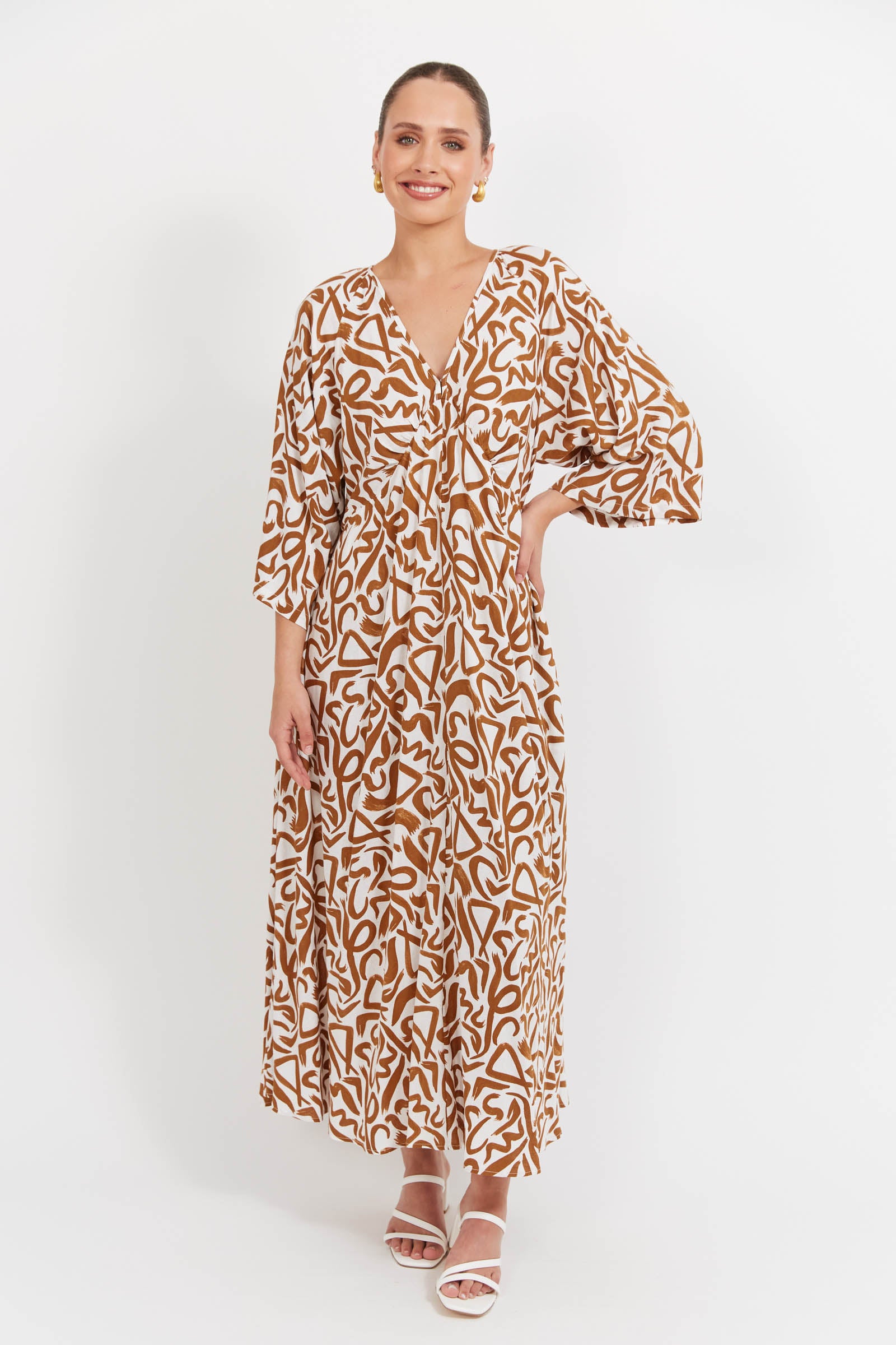Bahama Maxi Dress - Opus Tan