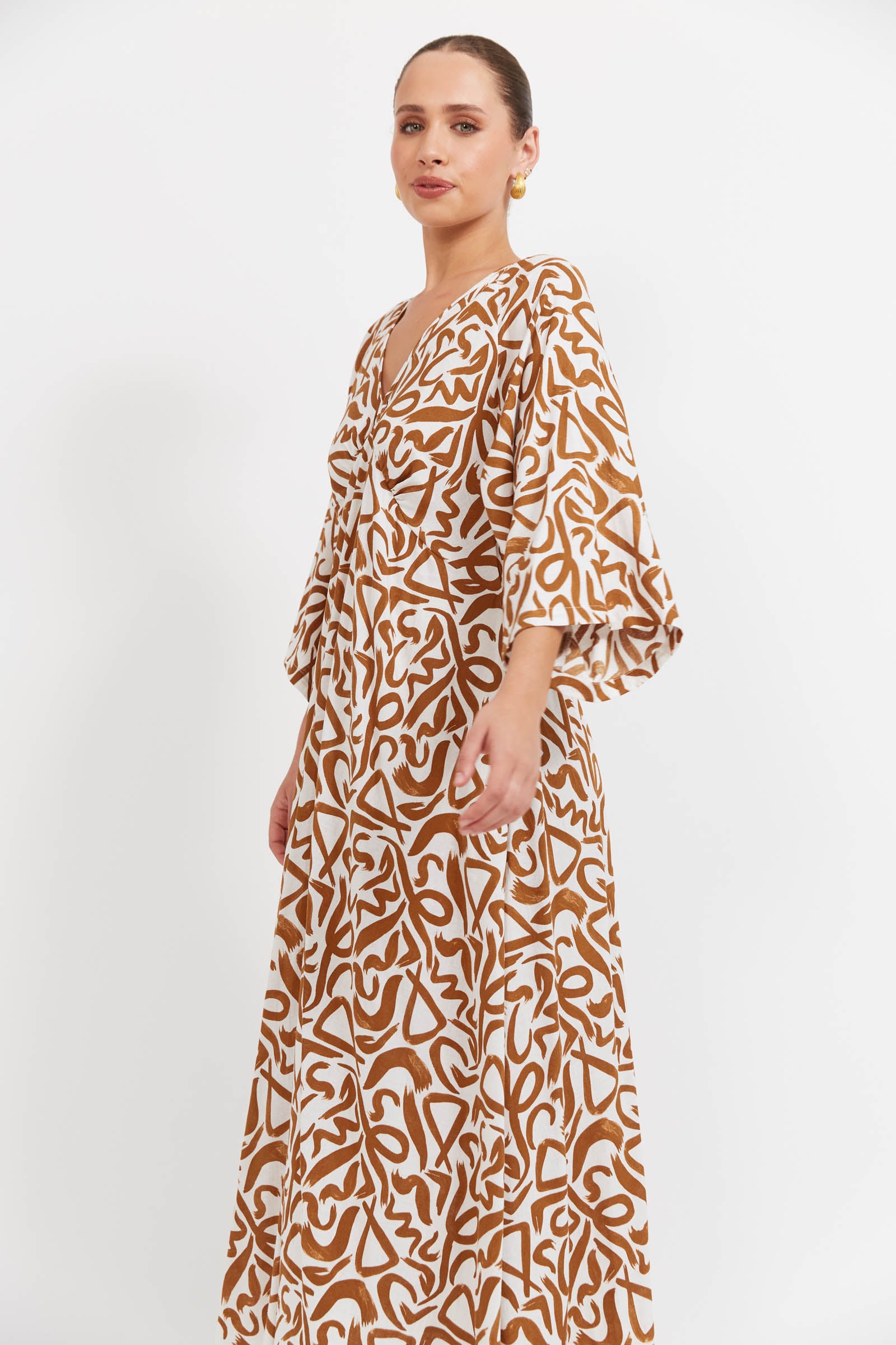 Bahama Maxi Dress - Opus Tan