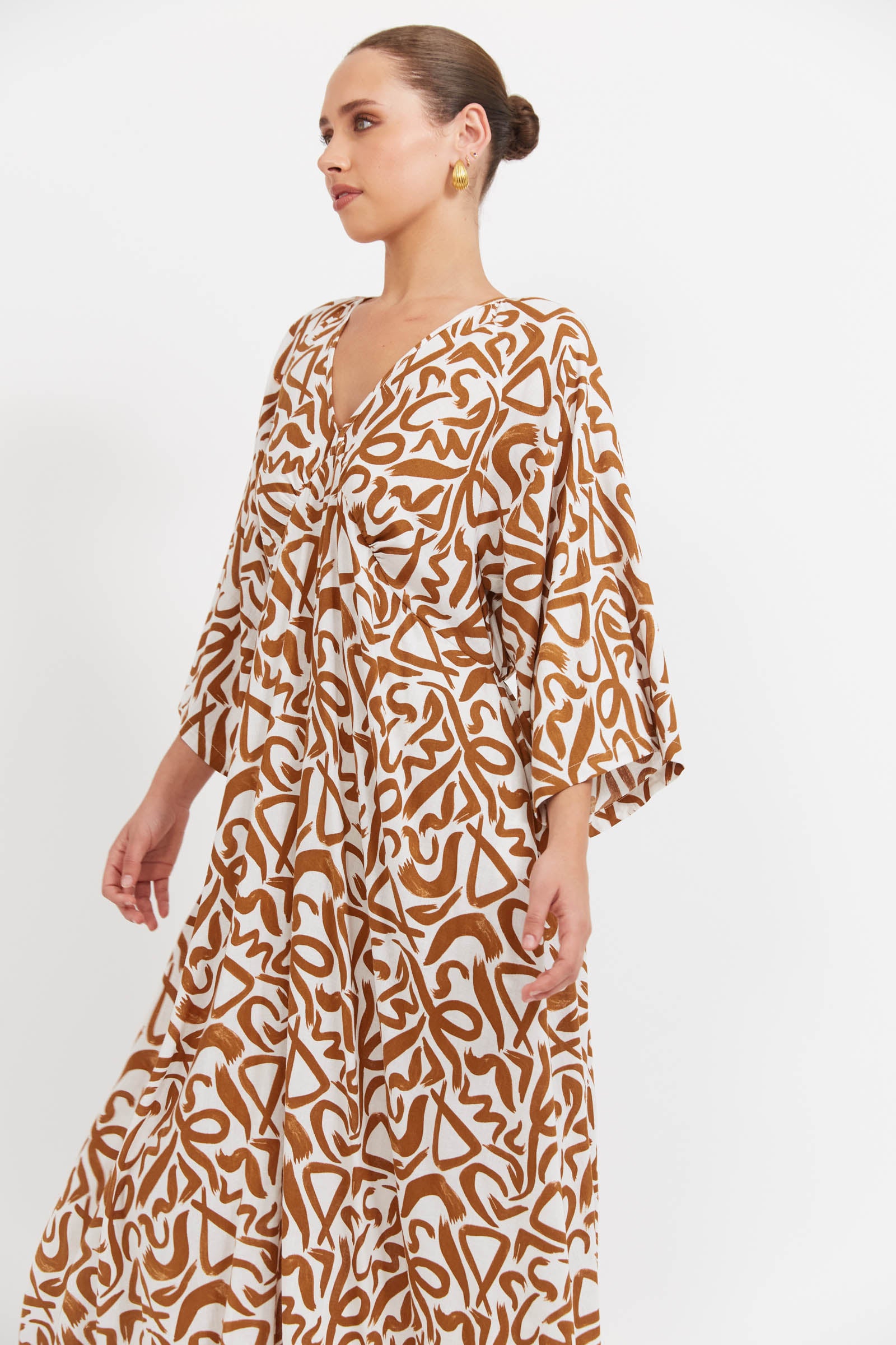Bahama Maxi Dress - Opus Tan