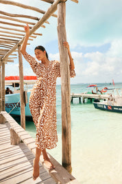 Bahama Maxi Dress - Opus Tan