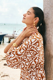 Bahama Maxi Dress - Opus Tan