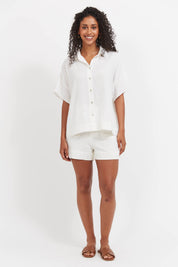 Haiti Shirt - White