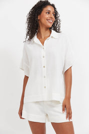 Haiti Shirt - White