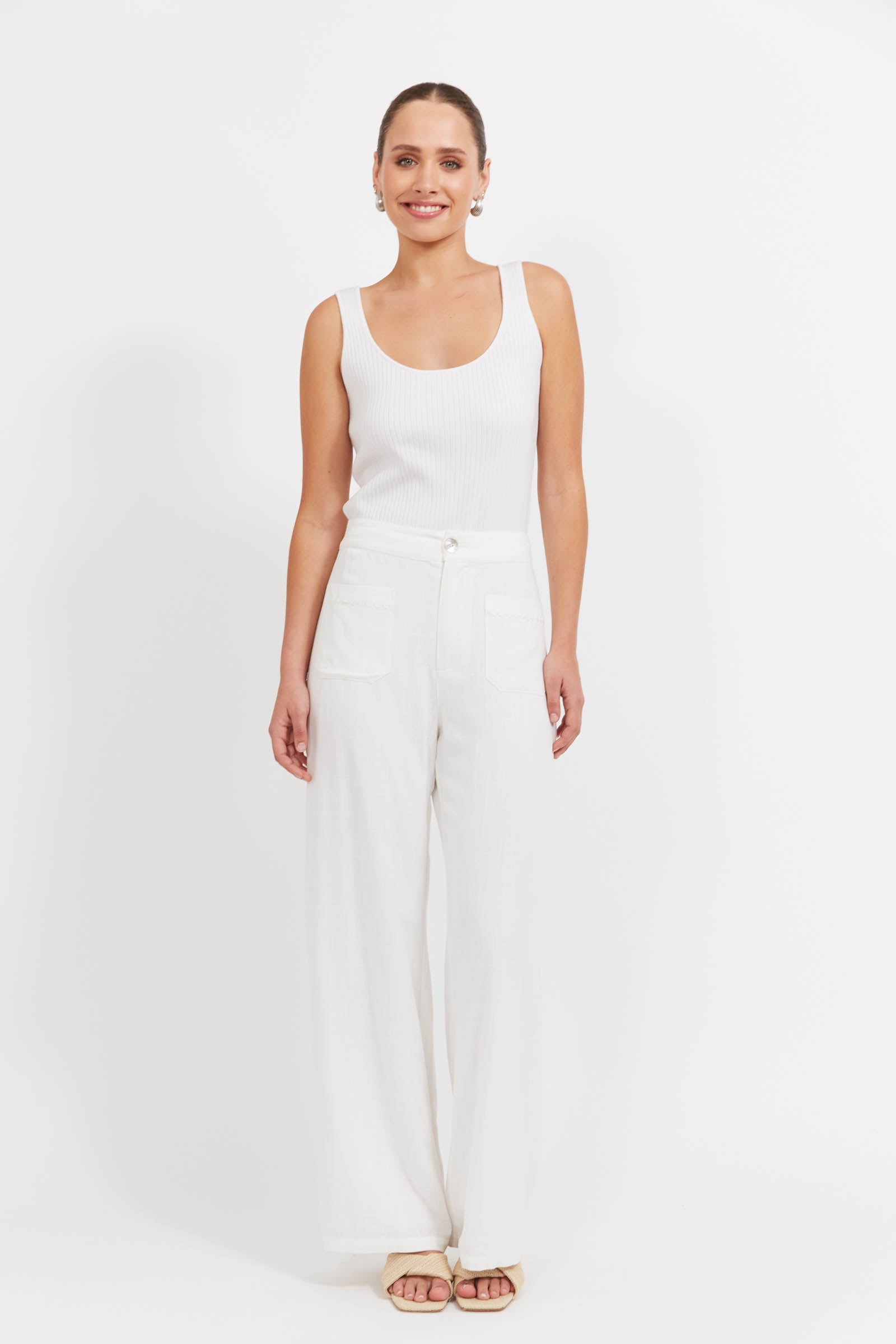 Haiti Pant - White