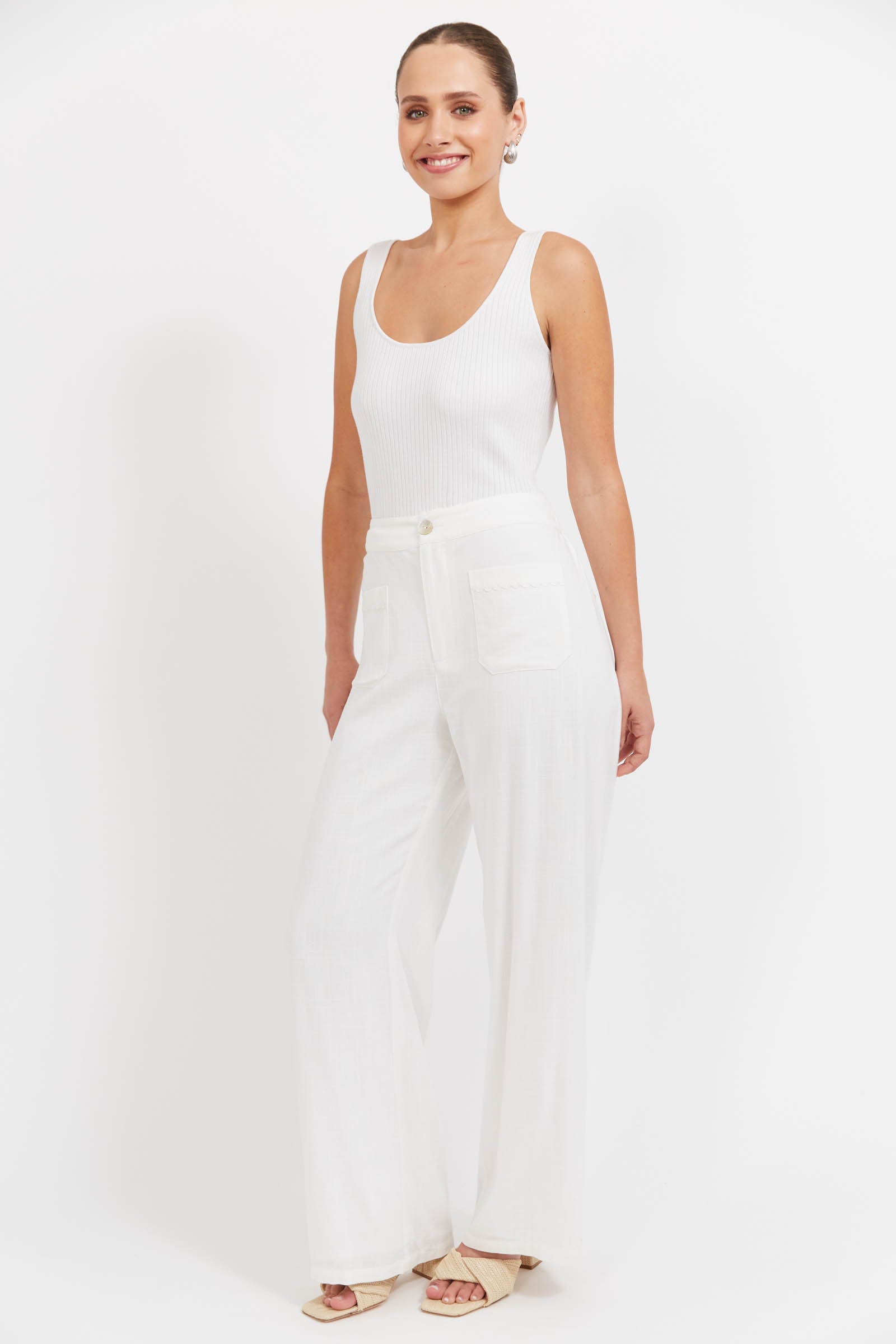 Haiti Pant - White