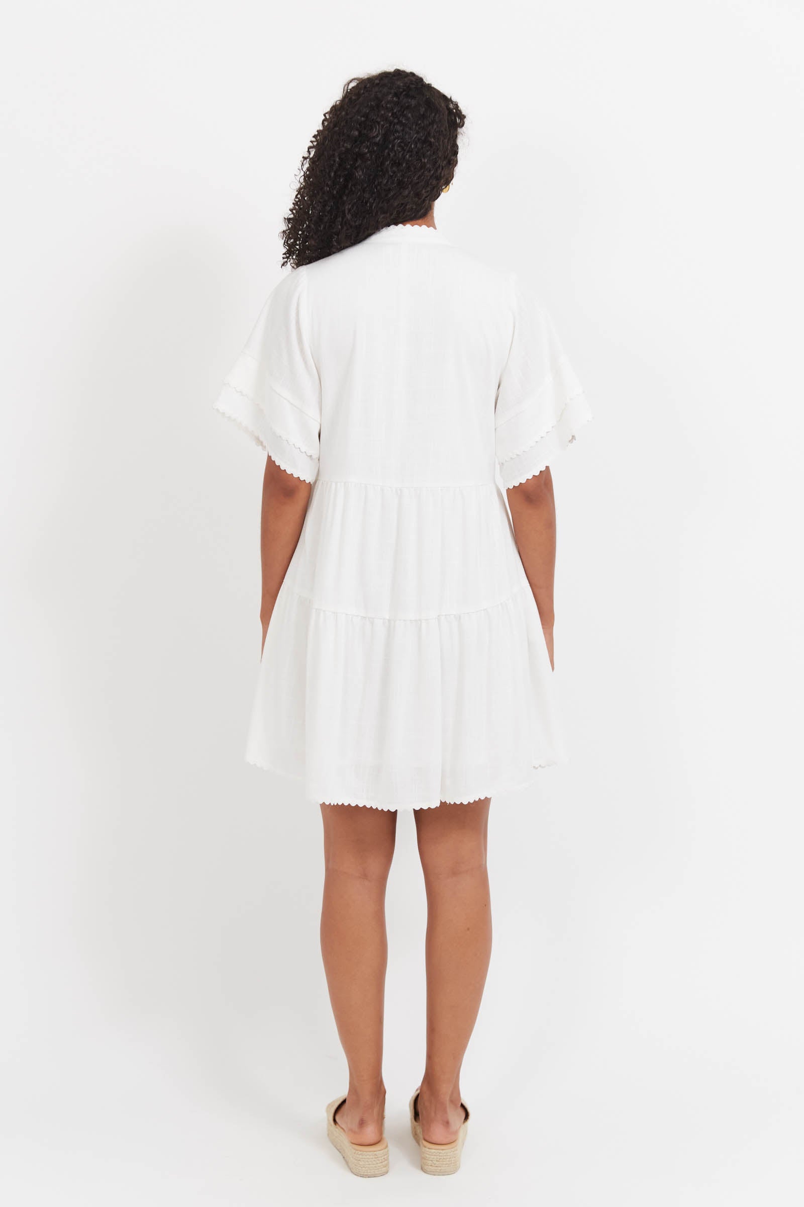 Haiti Dress - White
