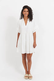 Haiti Dress - White