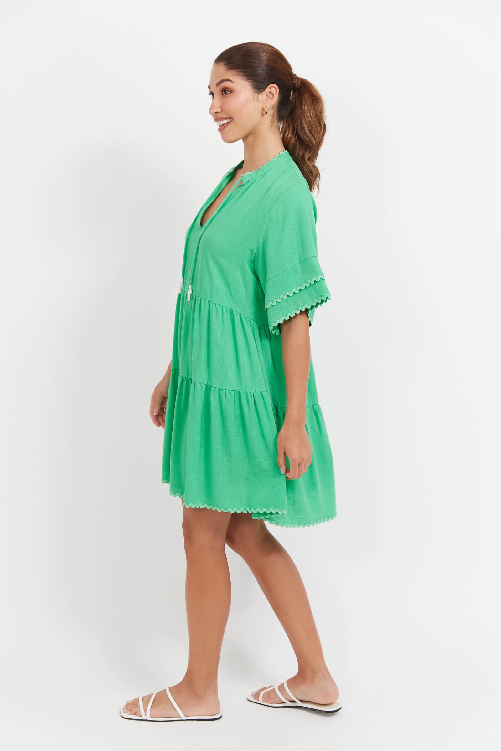 Haiti Dress - Green