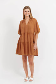 Haiti Dress - Tan