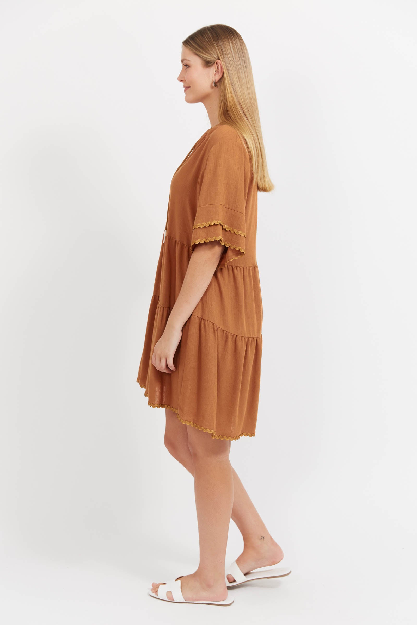 Haiti Dress - Tan