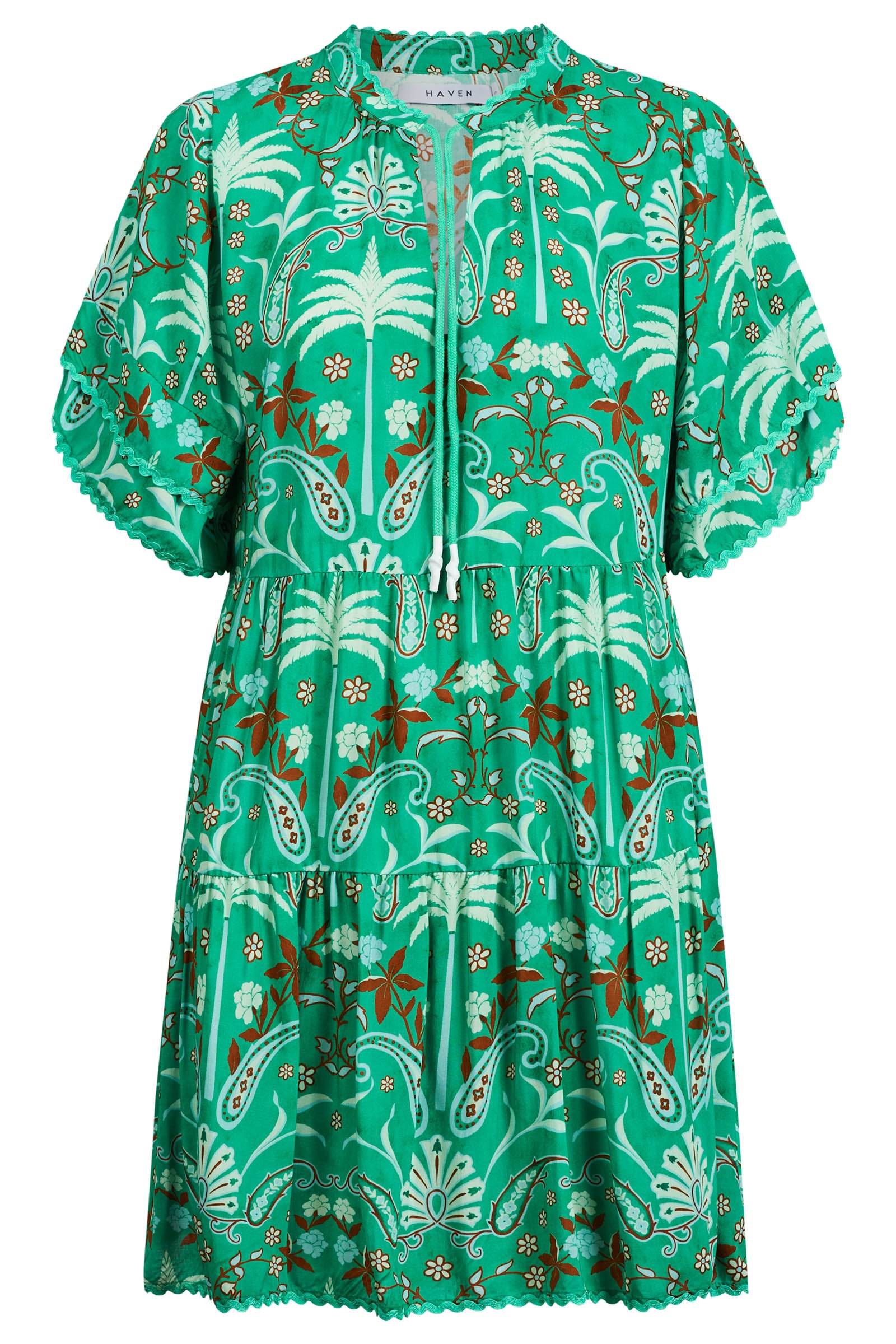 Haiti Dress - Palms