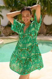 Haiti Dress - Palms