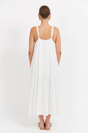 Haiti Tank Maxi Dress - White