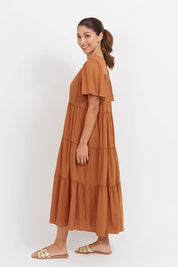 Haiti Maxi Dress - Tan
