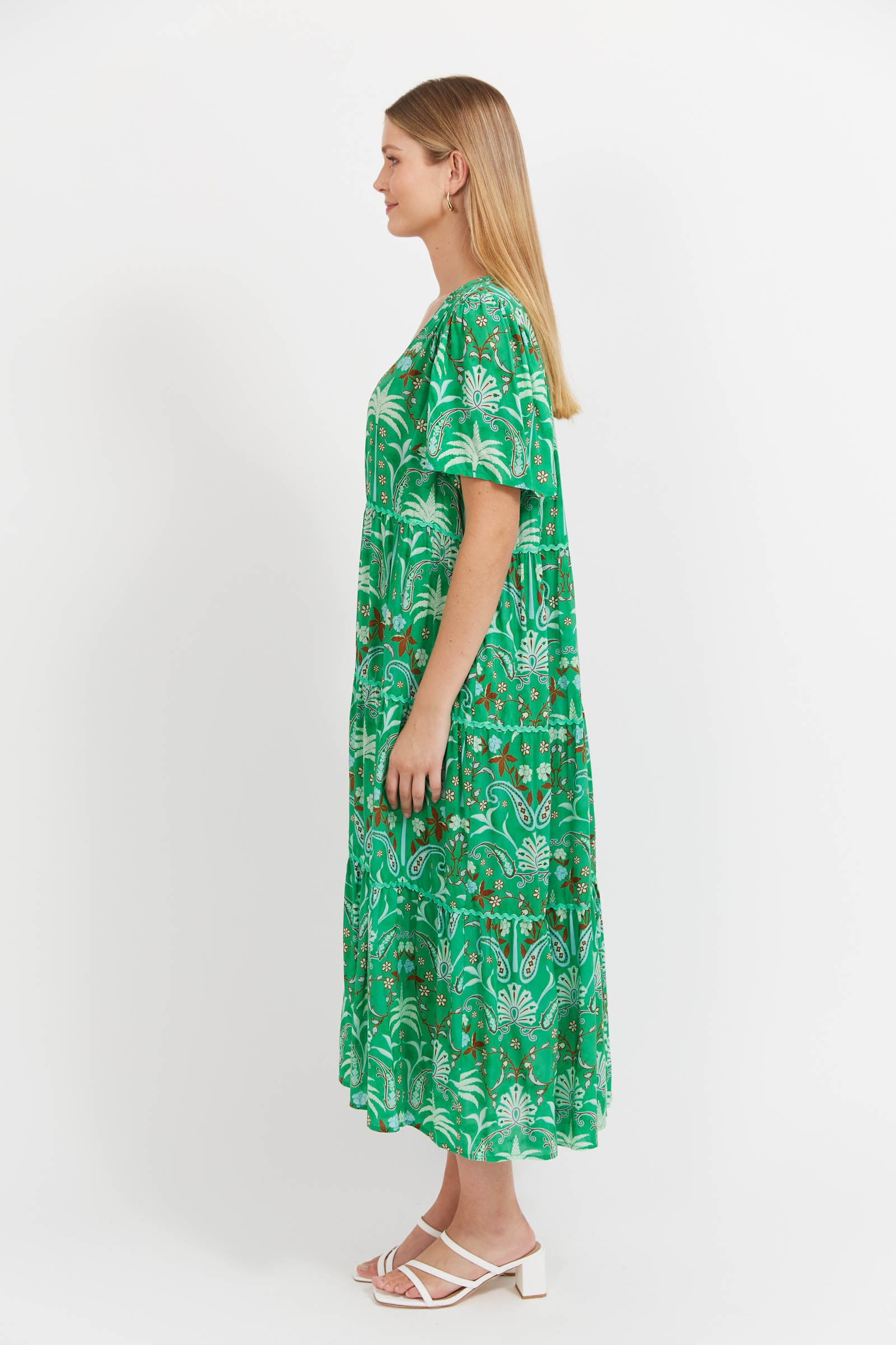 Haiti Maxi Dress - Palms
