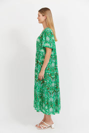 Haiti Maxi Dress - Palms
