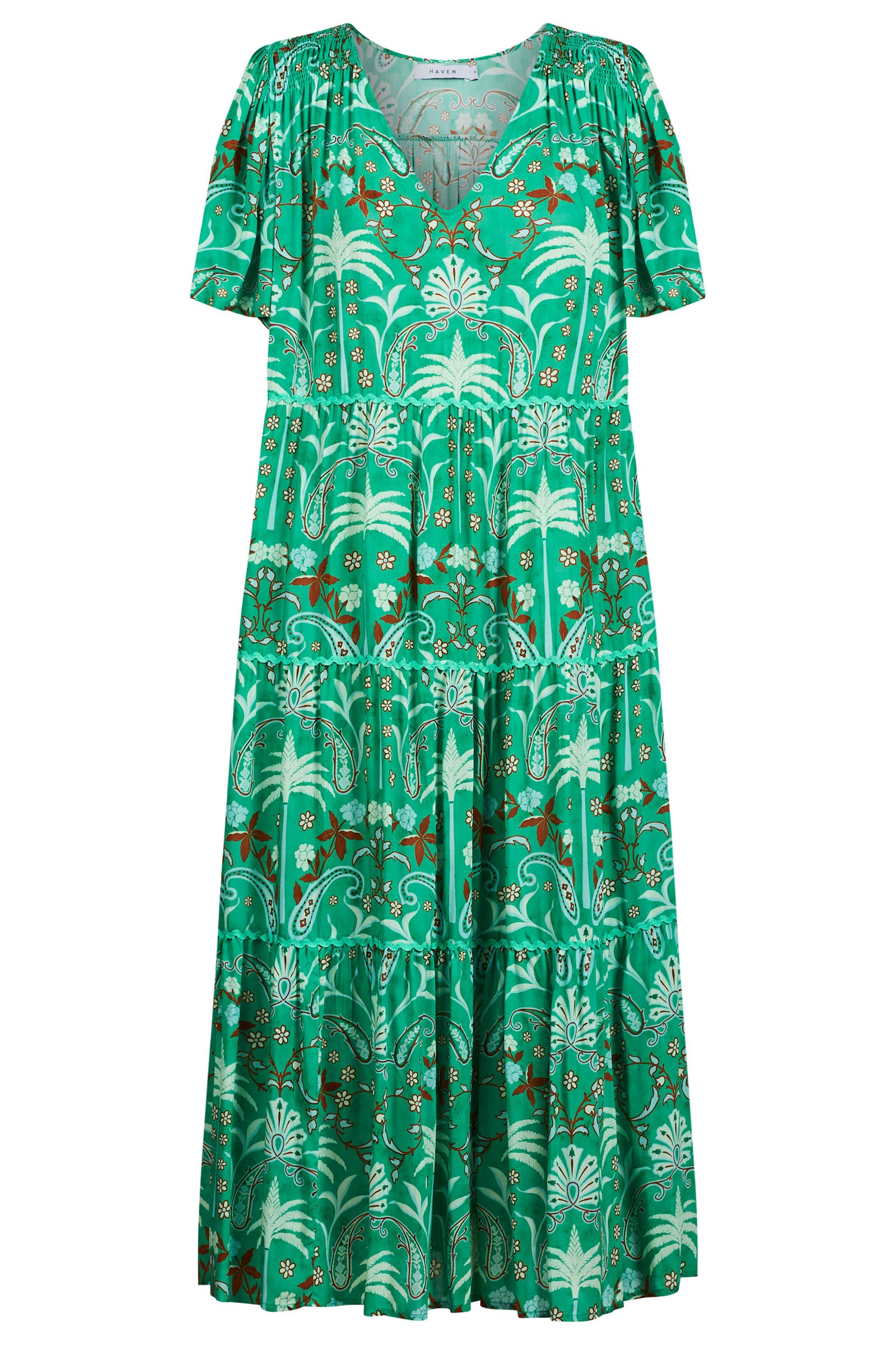 Haiti Maxi Dress - Palms