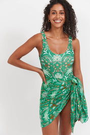 Haiti Sarong - Palms