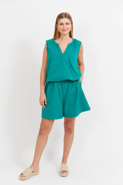 Santos Top - Teal