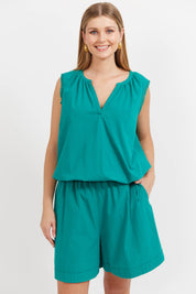 Santos Top - Teal