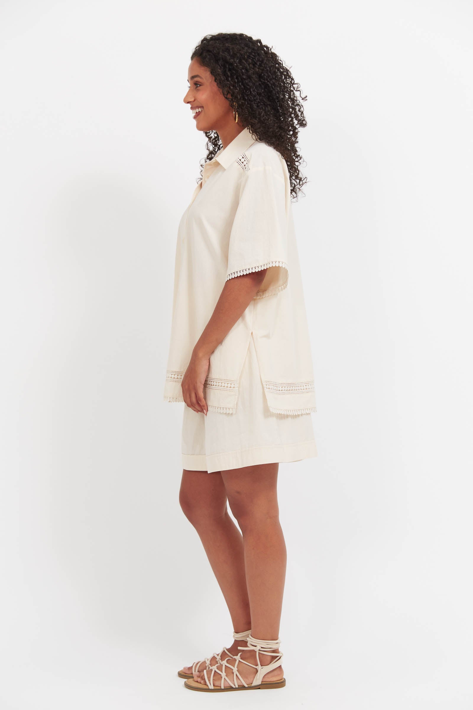 Santos Shirt - Bisque