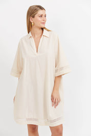 Santos Shift Dress - Bisque