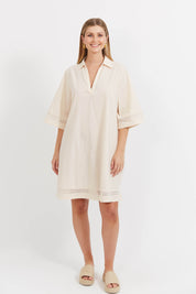 Santos Shift Dress - Bisque