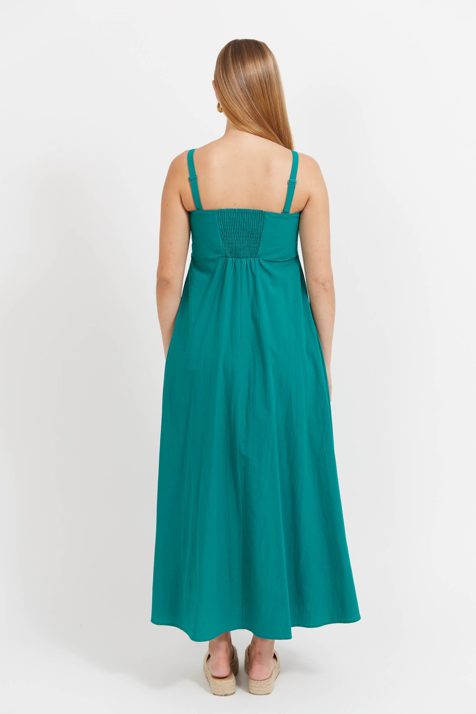 Santos Convertible Tank Maxi - Teal