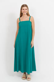 Santos Convertible Tank Maxi - Teal