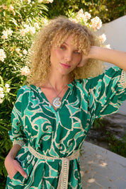 Palermo Necklace - Silver Seashell