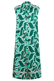 Santos Sleeveless Shirt Dress - Amazon