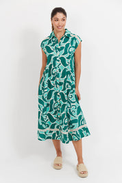 Santos Sleeveless Shirt Dress - Amazon