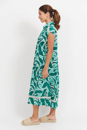 Santos Sleeveless Shirt Dress - Amazon