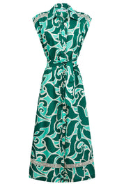 Santos Sleeveless Shirt Dress - Amazon