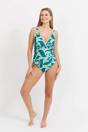 Santos Twist One Piece Swimsuit - Amazon