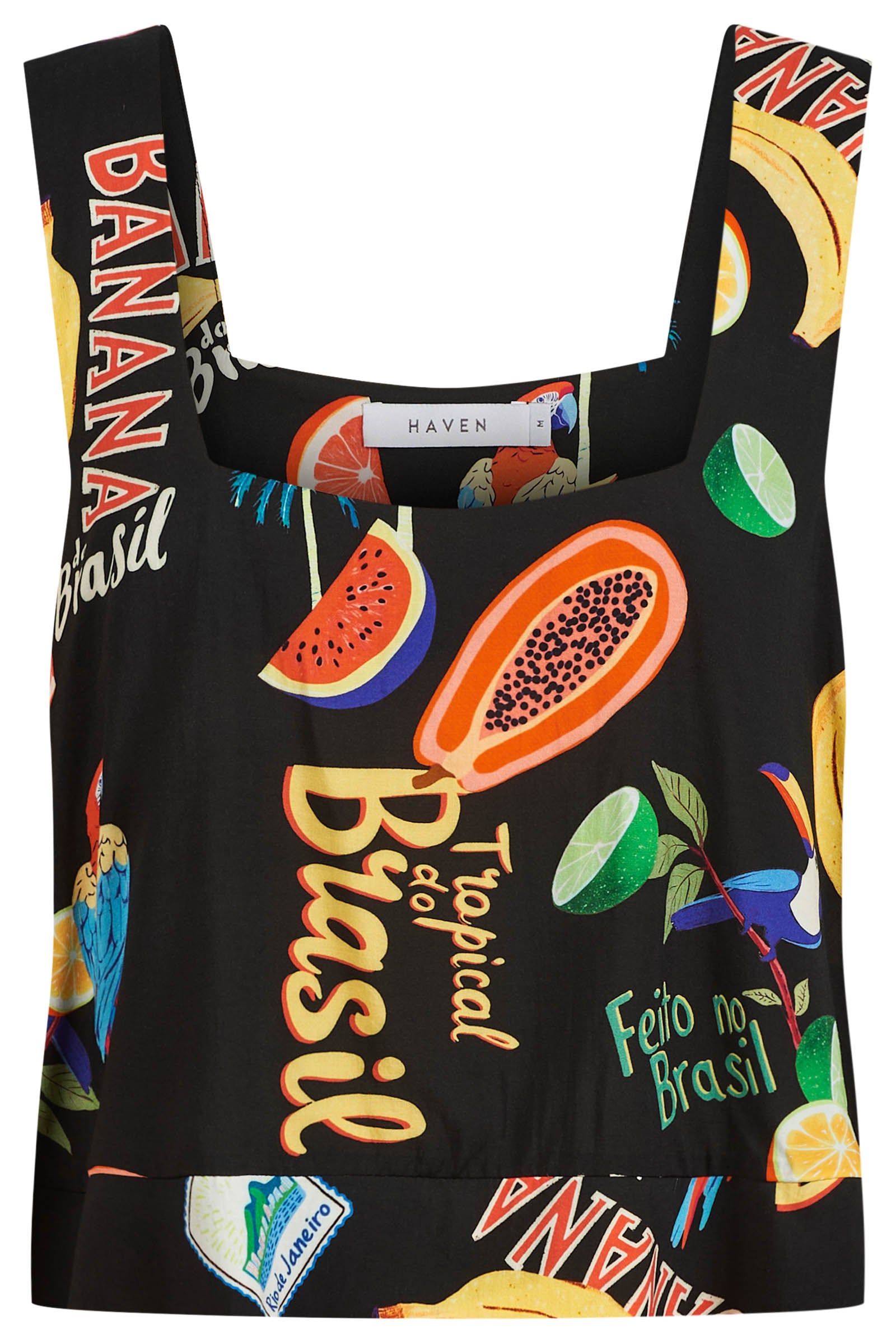 Cabana Tank - Brasil Black