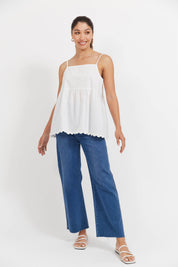 Brasilia Tank - White