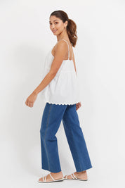 Brasilia Tank - White