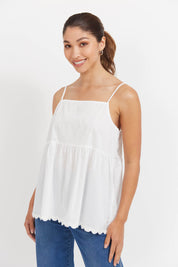 Brasilia Tank - White