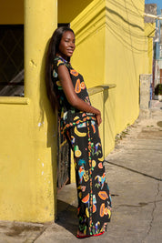 Cabana Sleeveless Shirt - Brasil Black