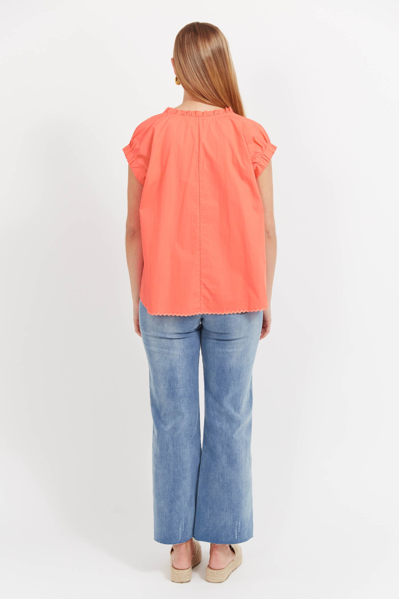 Brasilia Top - Coral