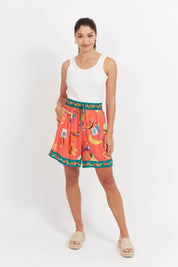 Cabana Short - Brasil Coral