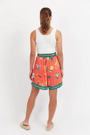 Cabana Short - Brasil Coral