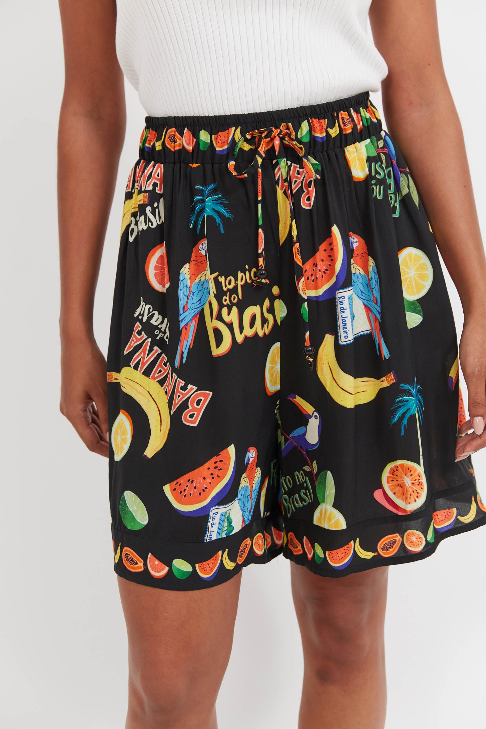 Cabana Short - Brasil Black