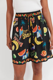 Cabana Short - Brasil Black