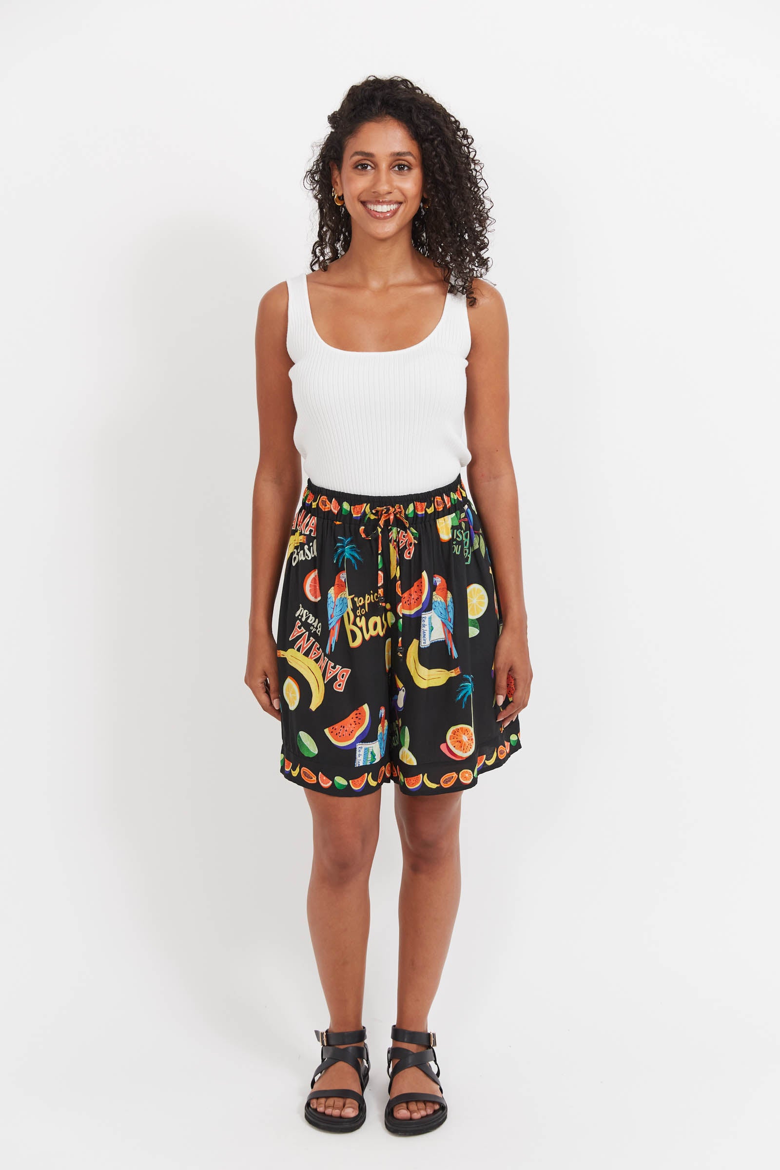 Cabana Short - Brasil Black