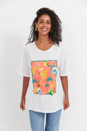 Cabana Tshirt - White