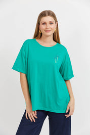 Cabana Tshirt - Teal